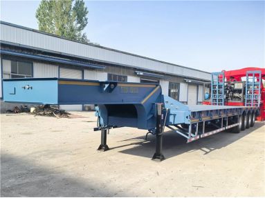 Extendable Low Loader Bed Trailer 