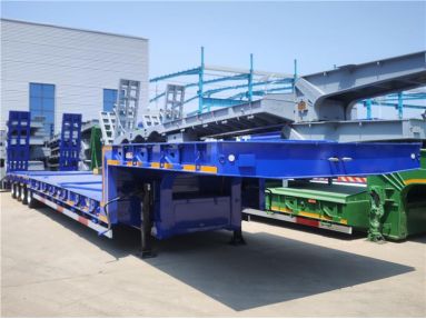 4 Axle 100 Ton Equal Width Low Loader Trailer