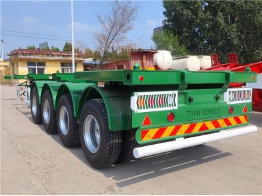 4 Axle Container Chassis Trailer