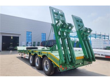 3 Axle Equal Width Gooseneck Low Bed Trailer