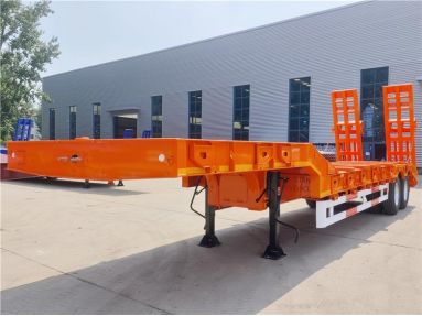 2 Axle 60 Ton Full Width Gooseneck Low Bed Trailer
