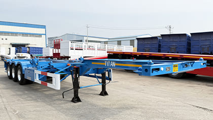 40-футовый контейнерный прицеп Gooseneck