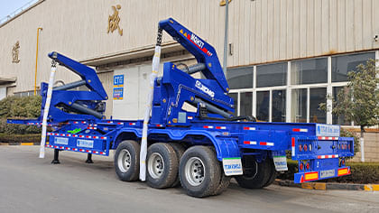 Elevador lateral para contenedores de 37 toneladas
