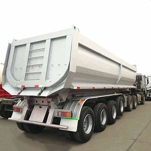 4 Axle End Dump Trailer
