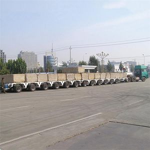 12 Axles Self Propelled Modular Trailer