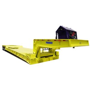 130 Ton Front Loading Low Bed Trailer