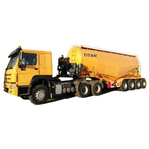 50 Ton Pneumatic Dry Bulk Tanker Trailer 