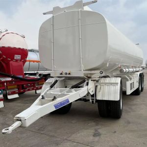 20000 Liters Gallon Fuel Drawbar Tanker Full Trailers