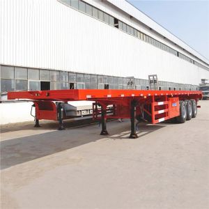 Best 3 Axle Flatbed Semi Trailer