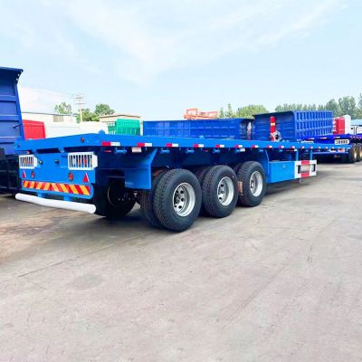 Three Axle 40Ft Flat Bed Trailer
