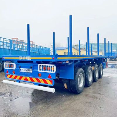 New 4 Axle Flatbed Trailer