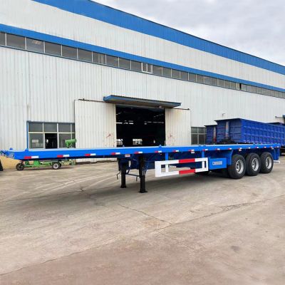 Tri-Axle 40 Foot Flatbed Semi Trailer