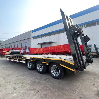 40 Feet Low Bed Trailer Truck