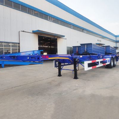 40Ft Gooseneck Skeletal Trailer