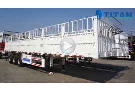 Multi types of stake cargo trailer