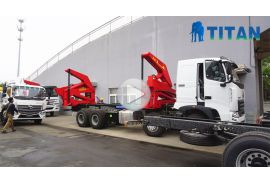 45 Ton Container Side Lifter Truck