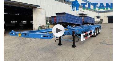 3 Axle Container Trailer