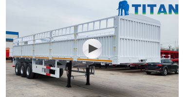 3 Axle Fence Truck Trailer