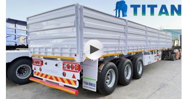 Side Wall Semi Trailer